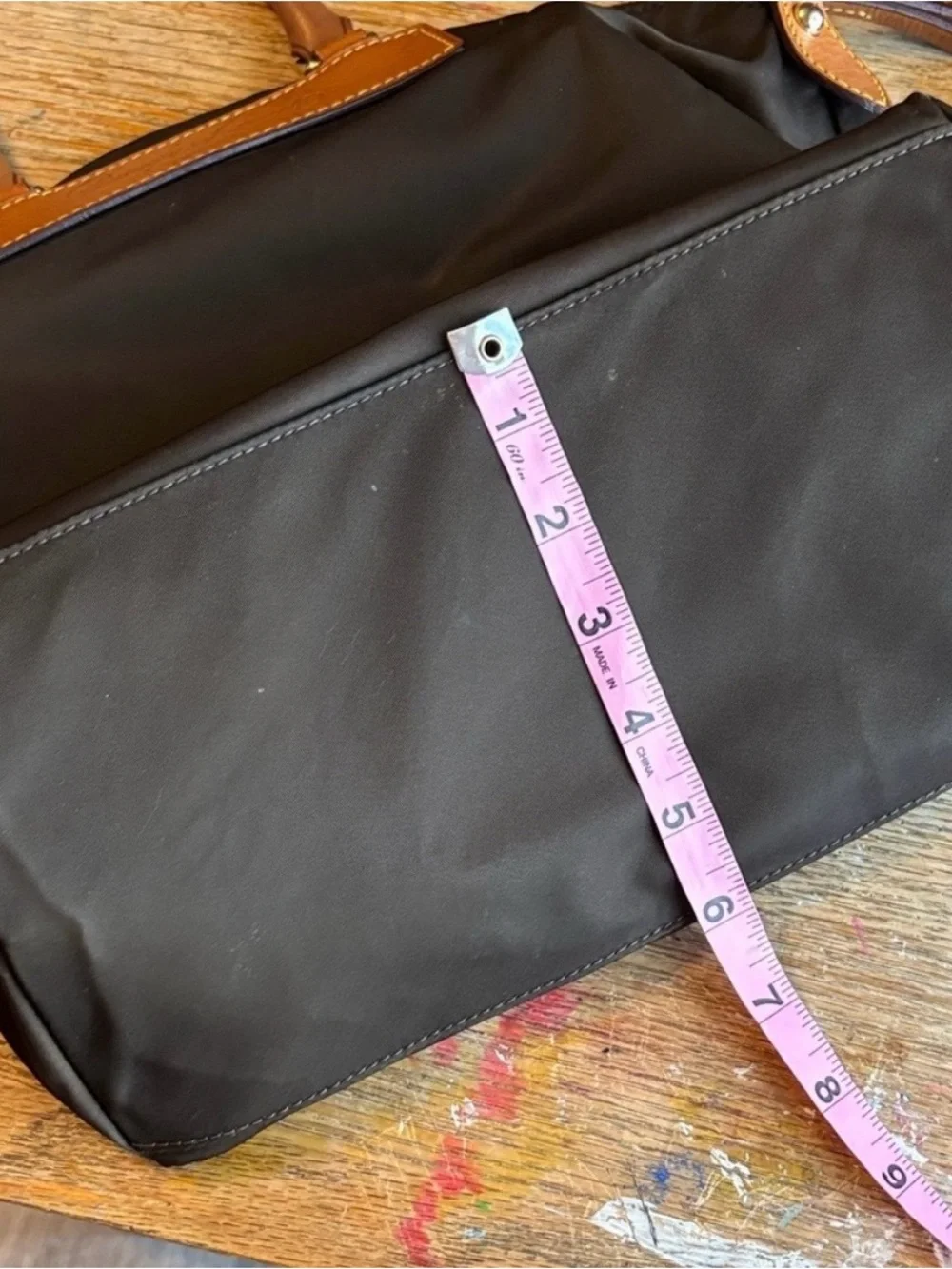 Dooney & Bourke structured nylon